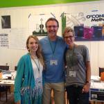 Maggie O'Connor, Mark O'Connor, and Sara Caswell at the O'Connor Method Camp NYC 2015.